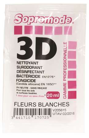 Image de DOSE 3D FLEURS BLANCHES 20ML SOPROMODE (250)