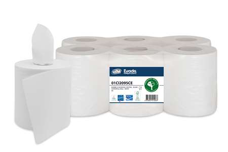 Image de BOBINE DEVIDAGE CENTRAL 450 FORMATS X 6 PURE OUATE ECOLABEL