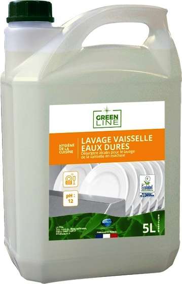 Image de GREEN-LINE LAVAGE VAISSELLE EAUX DURES 5L
