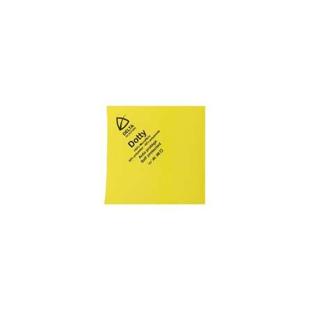 Image de LAVETTE MICROFIBRE DOTTY JAUNE 40X40 LOT DE 5