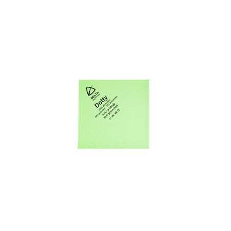 Image de LAVETTE MICROFIBRE DOTTY VERTE 40X40 LOT DE 5