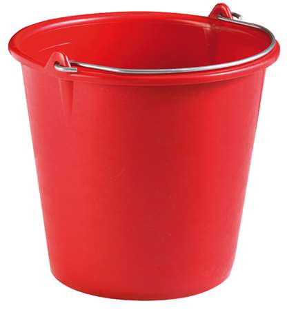 Image de SEAU PLASTIQUE 10L/12L ROUGE ECOGREEN