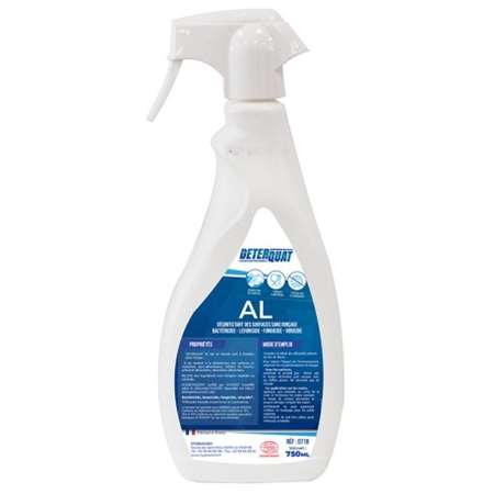 Image de DETERQUAT AL 0718 DESINFECTANT DE SURFACES 750ML SANS RINCAG