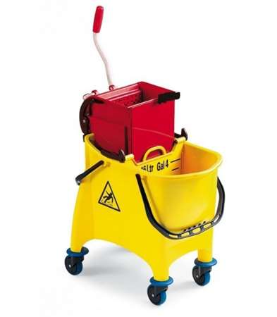 Image de SEAU MAXY JOLLY PC 2X15 L + PRESSE A PLAT