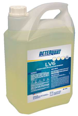 Image de DETERQUAT LV6 5L DETERGANT ALCALIN CHLORE NON MOUSSANT