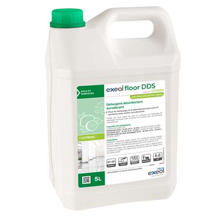 Image de EXEOL FLOOR DDS CITRON VERT 5L