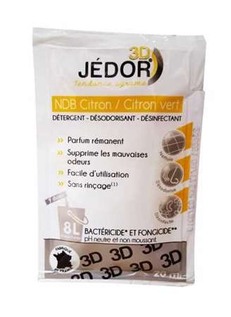 Image de NDB JEDOR CITRON VERT DOSES CARTON DE 250 (3D)