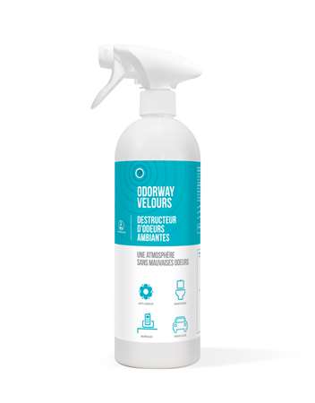 Image de ODORWAY VELOUR 750ML DESTRUCTEUR D'ODEURS AMBIANTES