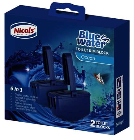 Image de BLOC WC EAU BLEUE LOT DE 2