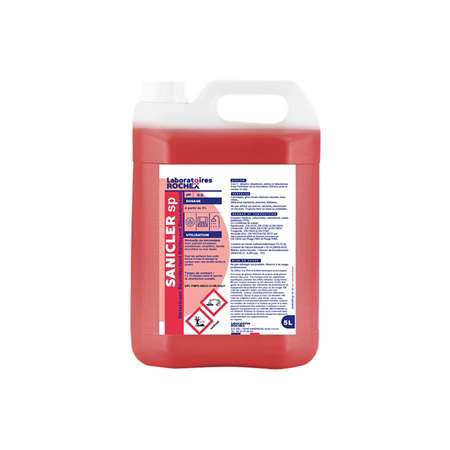Image de SANICLER 5L NETTOYANT DETARTRANT DESINFECTANT DESODORISANT