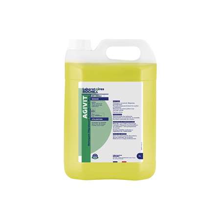 Image de AGIVIT 5L DEGRAISSANT PLONGE VAISSELLE MANUELLE CITRON