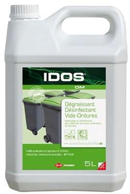 Image de IDOS OM 5L DÉGRAISSANT DÉSINFECTANT POUR VIDE ORDURE