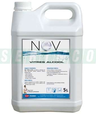 Image de LAVE VITRES NOV ALCOOL 5L