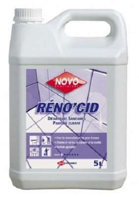 Image de RENO'CID 5L (NOVO) PARFUMÉ SUPER DETARTRANT DESINCRUSTANT HO