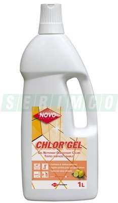 Image de GEL WC CITRON CHLORE 1L NOVO CHLOR'GEL PARFUM CITRON