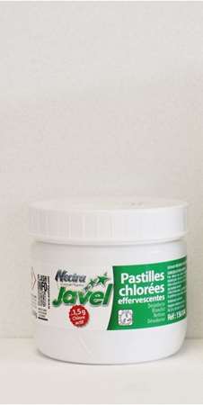 Image de EAU DE JAVEL PASTILLES (150) BOITE DE 500G