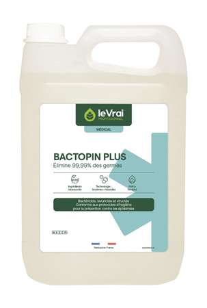 Image de LE VRAI BACTOPIN PLUS 5L PAE DESINFECTANT VIRUCIDE BACTERICI