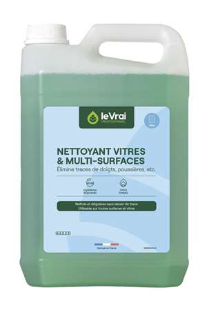 Image de LE VRAI VITRES 5L NETTOYANT MULTI SURFACES