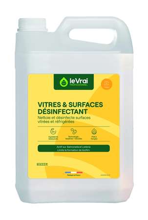 Image de LE VRAI VSD VITRES DESINFECTANT 5L NORME ALIMENTAIRE