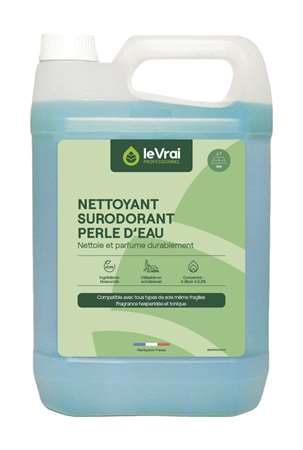 Image de LE VRAI PERLE D'EAU 5L DETERGENT ODORANT 3D