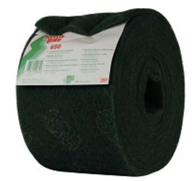 Image de TAMPON ABRASIF VERT (3M) ROULEAU DE 5 METRES SCOTCH REF 650