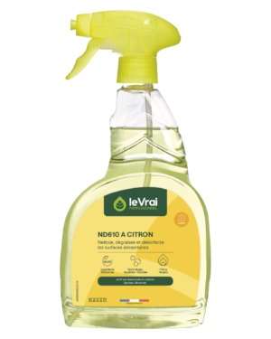 Image de LE VRAI ND610A 750ML DÉGRAISSANT DÉSINFECTANT CITRON